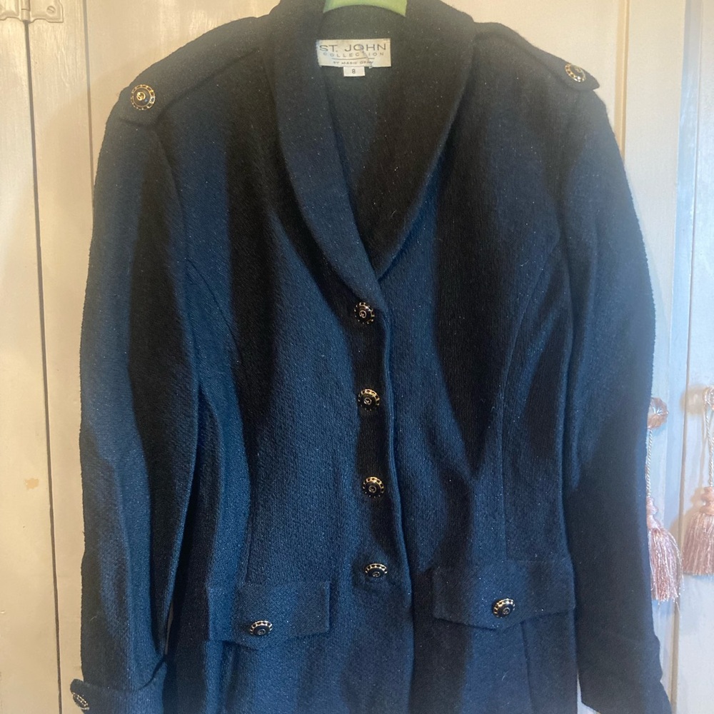 St John knit blazer